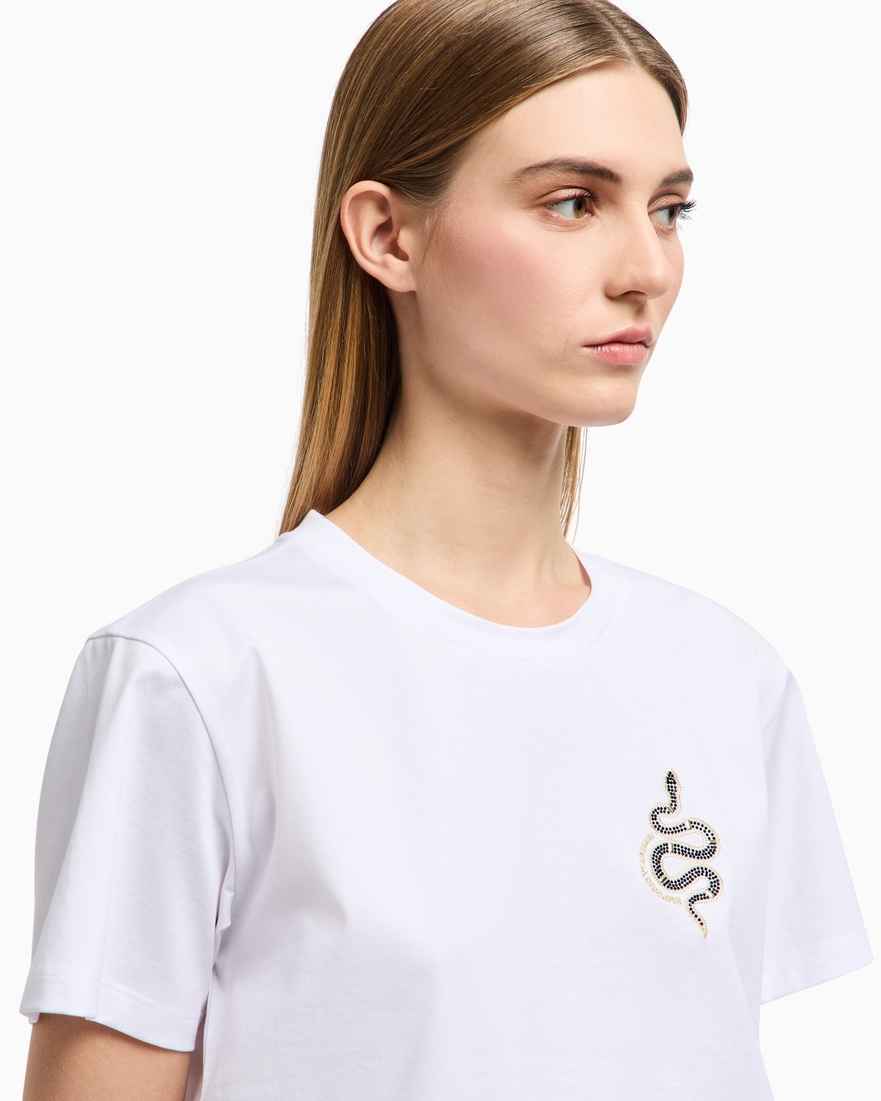 MERCERISED JERSEY T-SHIRT WITH LUNAR NEW YEAR EMBROIDERY - 5