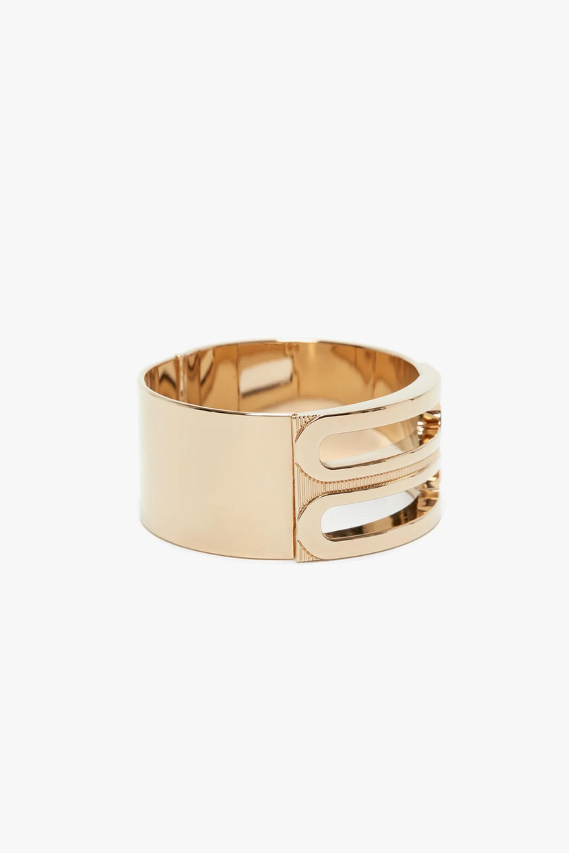 Victoria Beckham Exclusive Frame Bracelet In Gold outlook