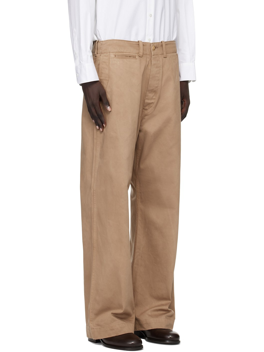 Beige Lot. 202 Engineer Trousers - 2
