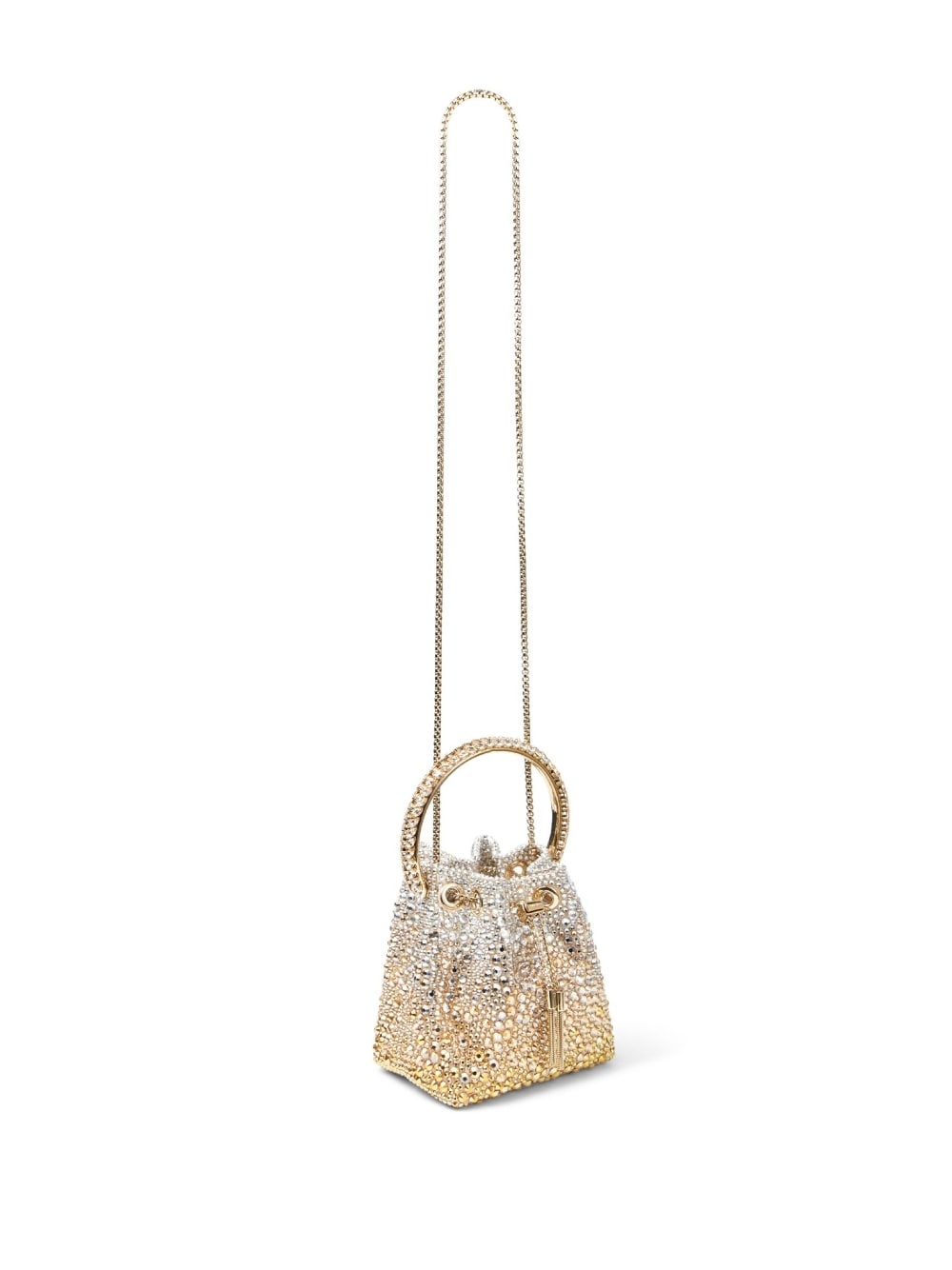 Bon Bon crystal-embellished bucket bag - 6