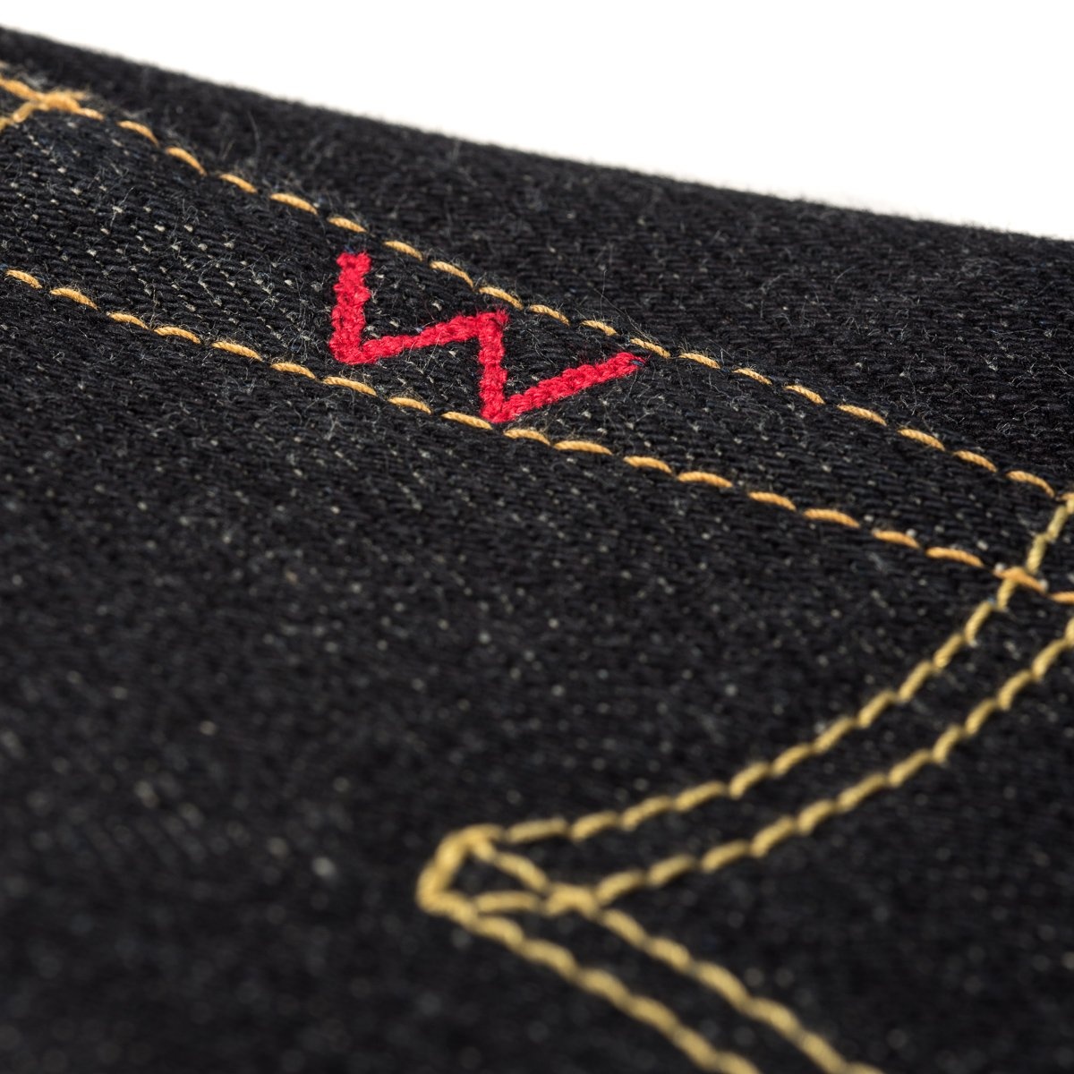 IH-666-XHS 25oz Selvedge Denim Slim Straight Cut Jeans - Indigo - 11