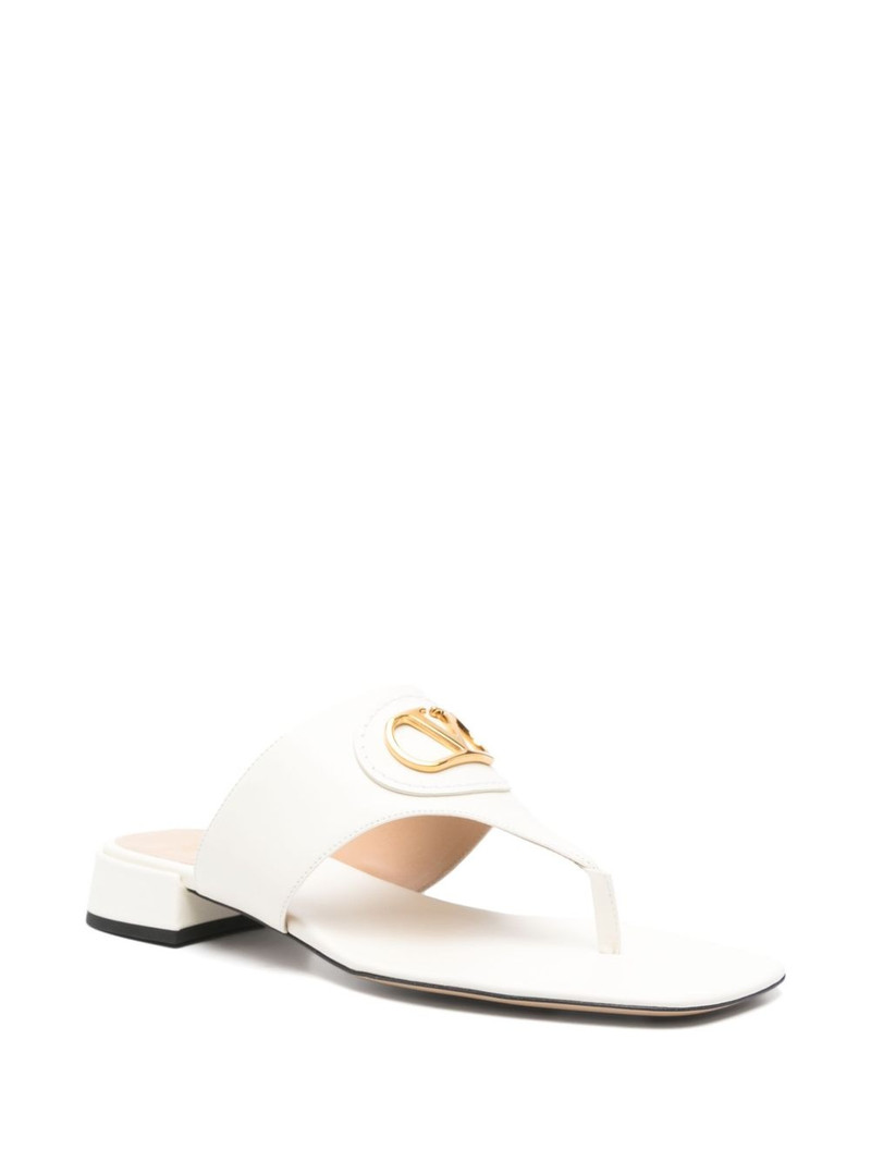 Valentino Vlogo-plaque sandals outlook