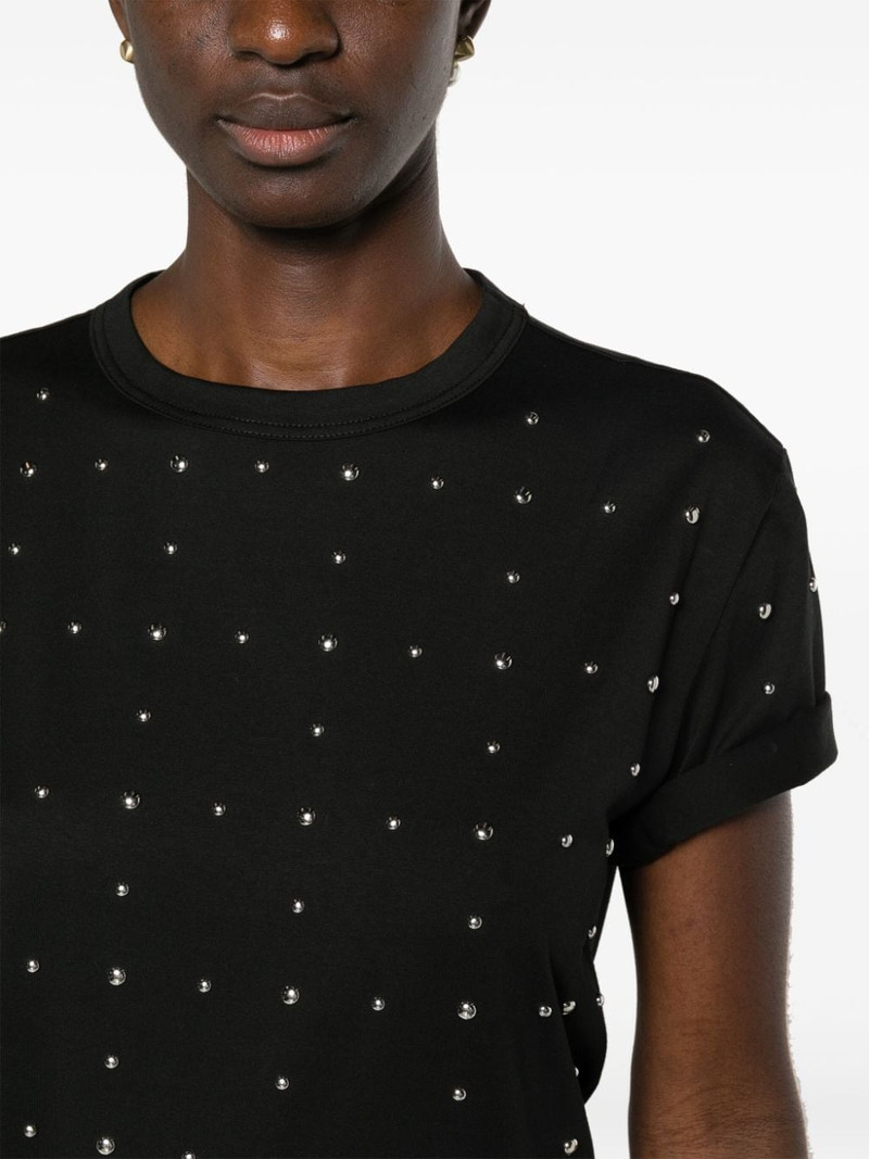 studded cotton T-shirt 5