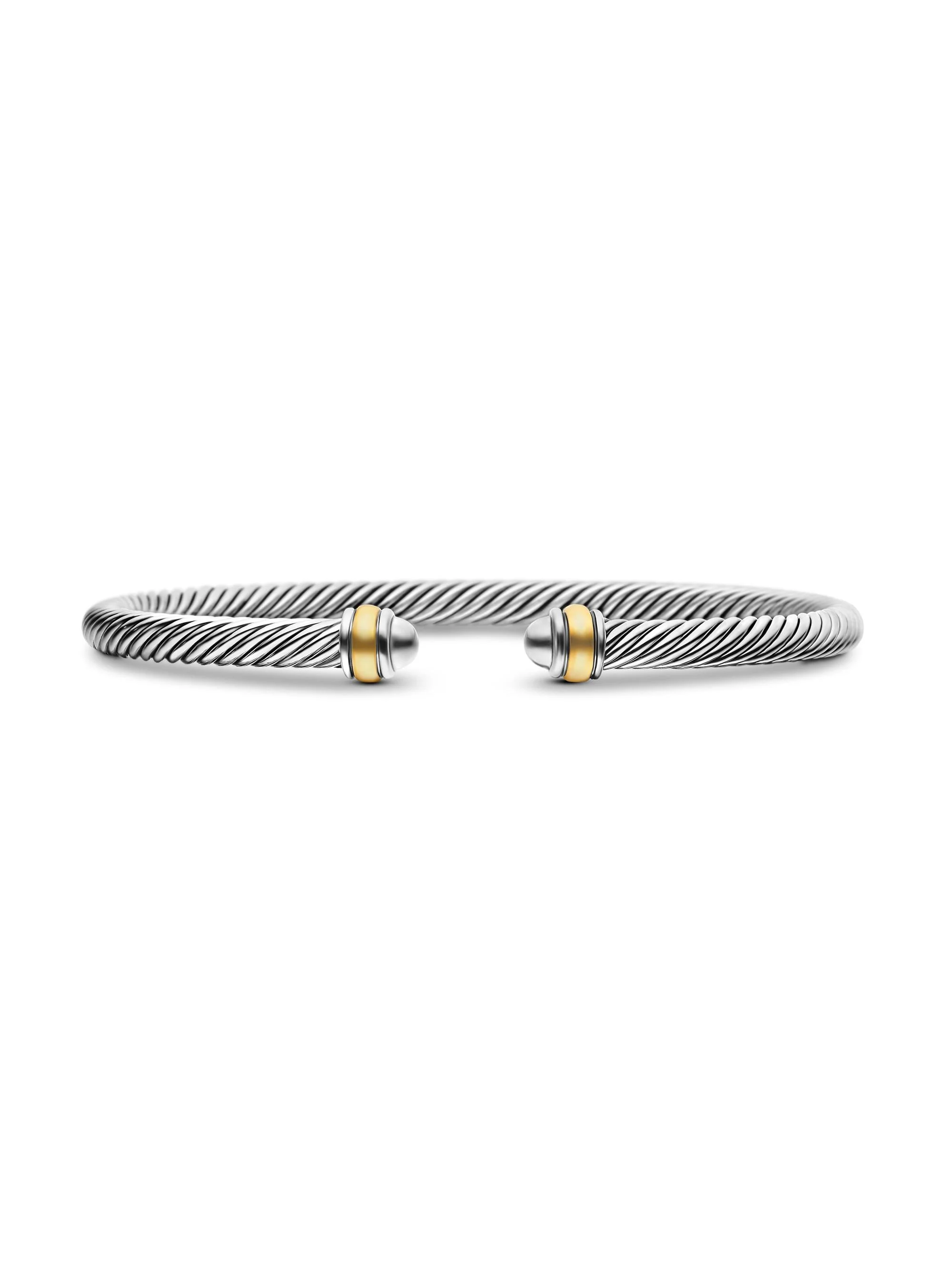 Women's Classic Cable Bracelet in Sterling Silver - Silver - 1