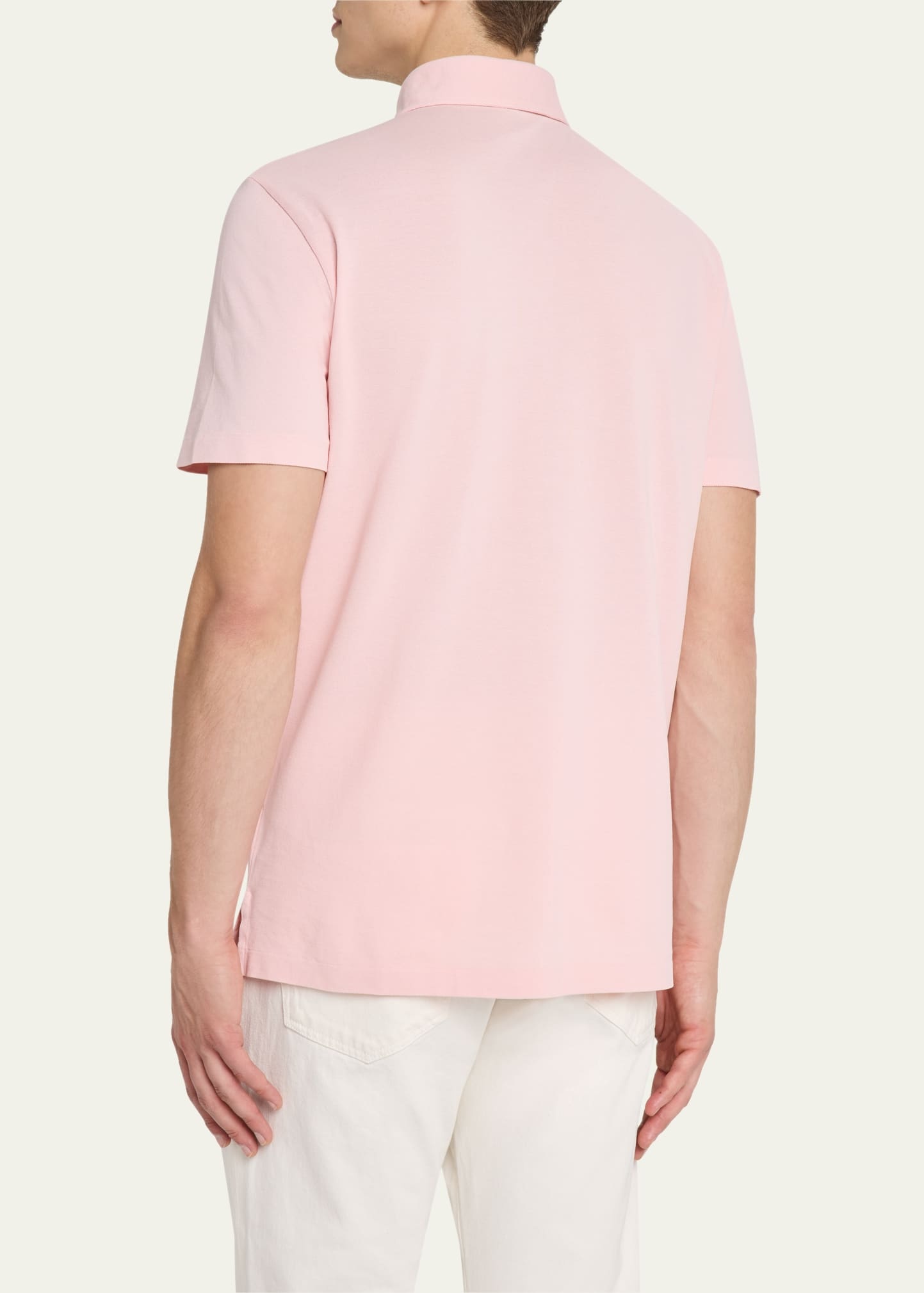 Men's Custom Slim Pique Polo Shirt - 3