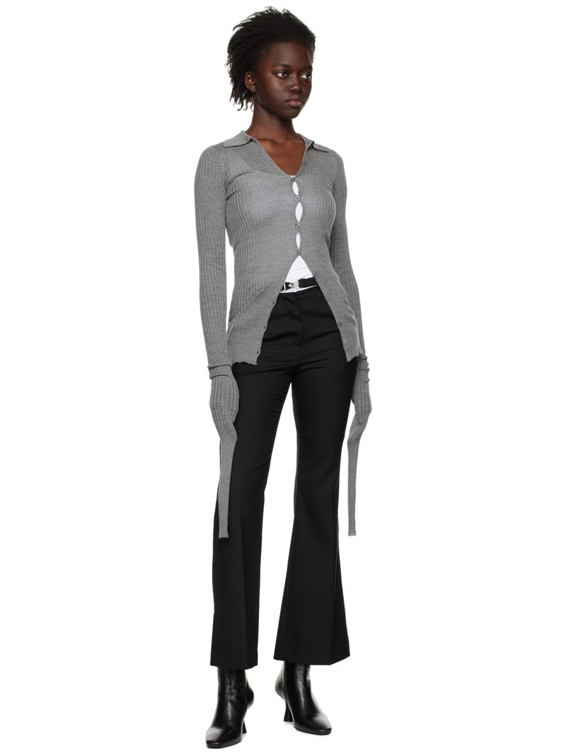 JKOO Black Belted Trousers outlook