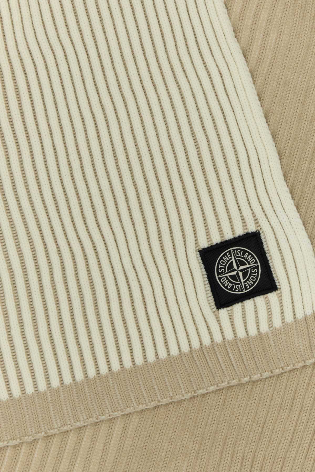 Stone Island Men Two Tone Wool Scarf - 2