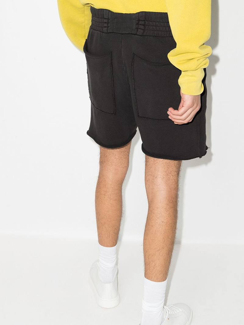 raw hem drawstring shorts 3