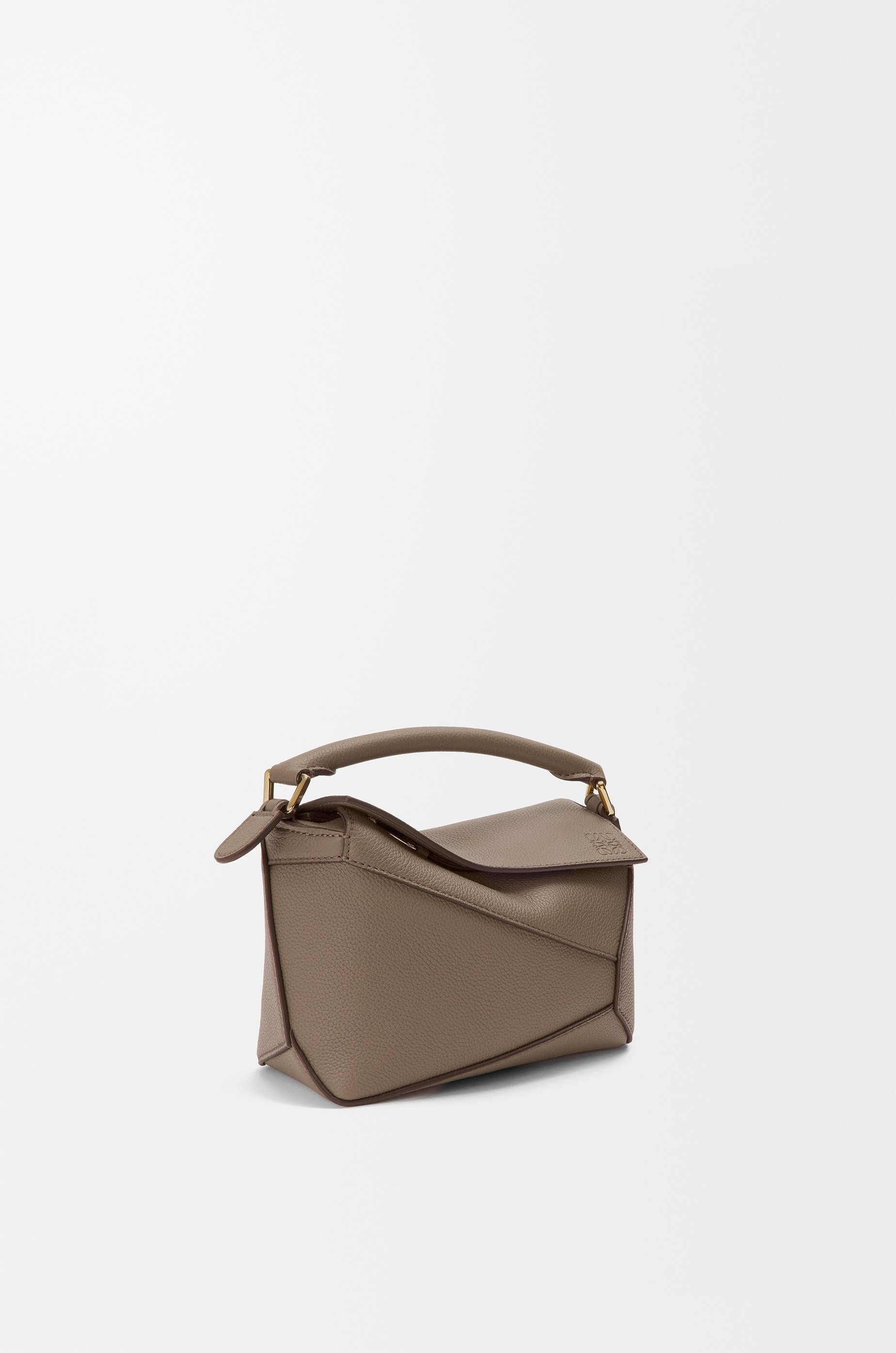 Mini Puzzle Edge bag in soft grained calfskin - 4