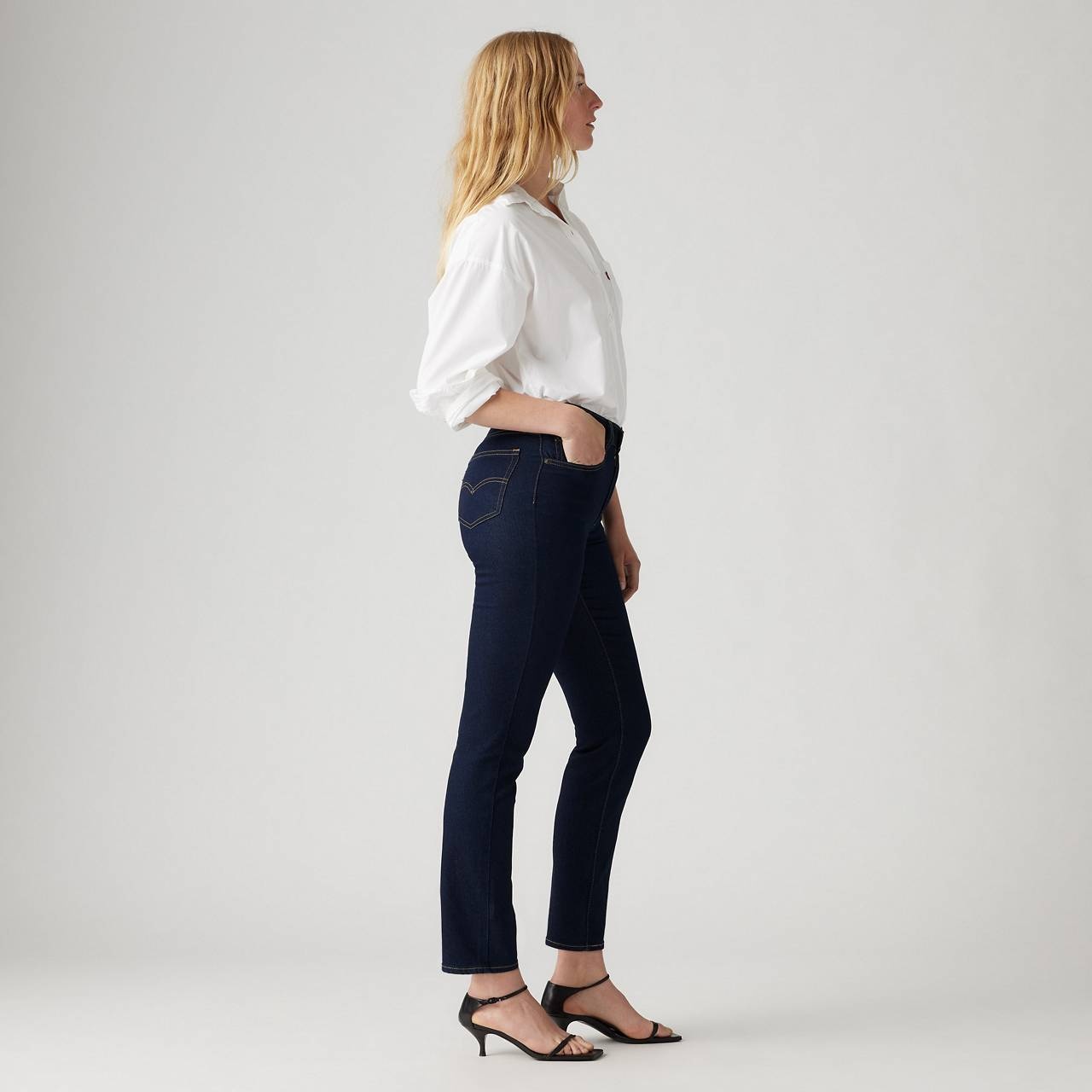 724 HIGH RISE SLIM STRAIGHT WOMEN'S JEANS - 3