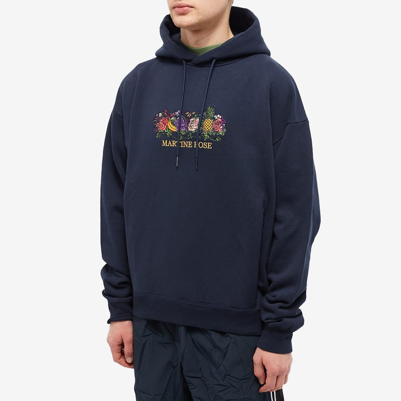 Martine Rose Martine Rose Fruits Logo Popover Hoodie outlook