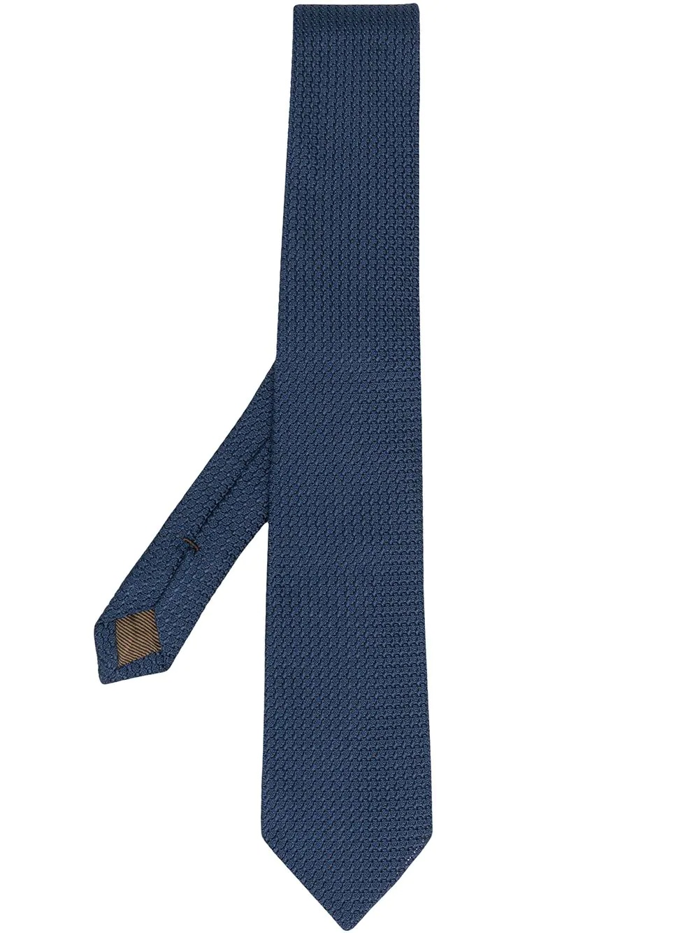 waffle-knit silk tie - 1