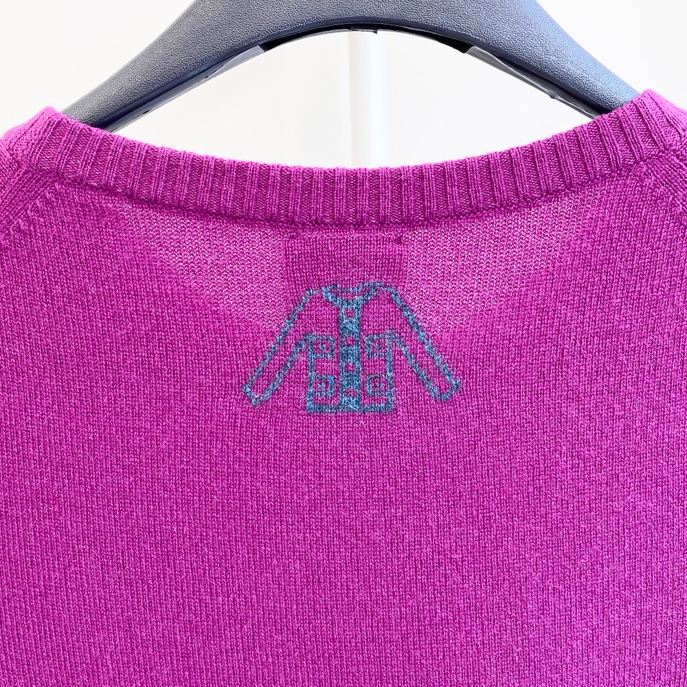 Chanel cashmere short sleeve dress 36 - 6