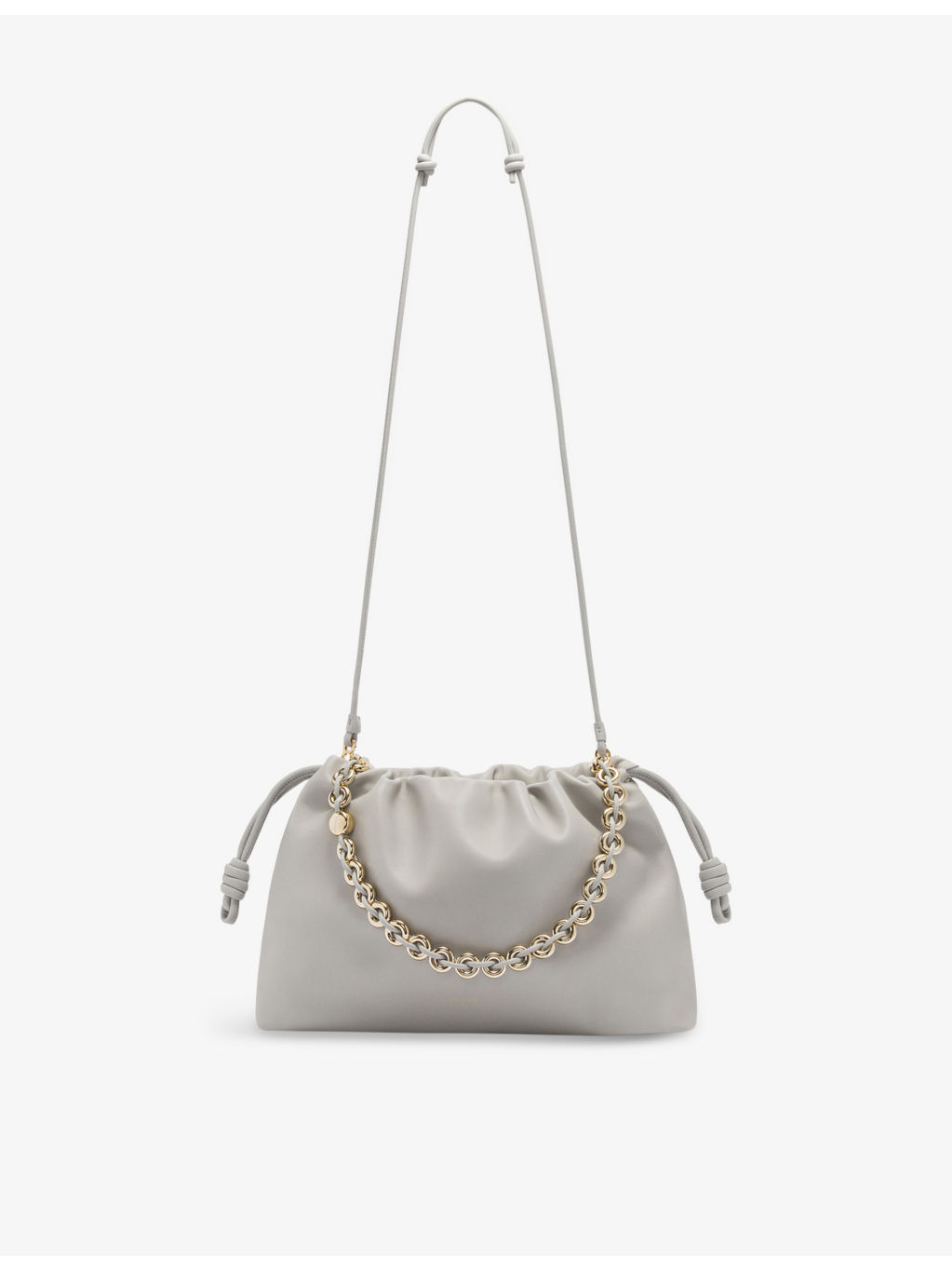Flamenco Large Leather Shoulder Bag - 4