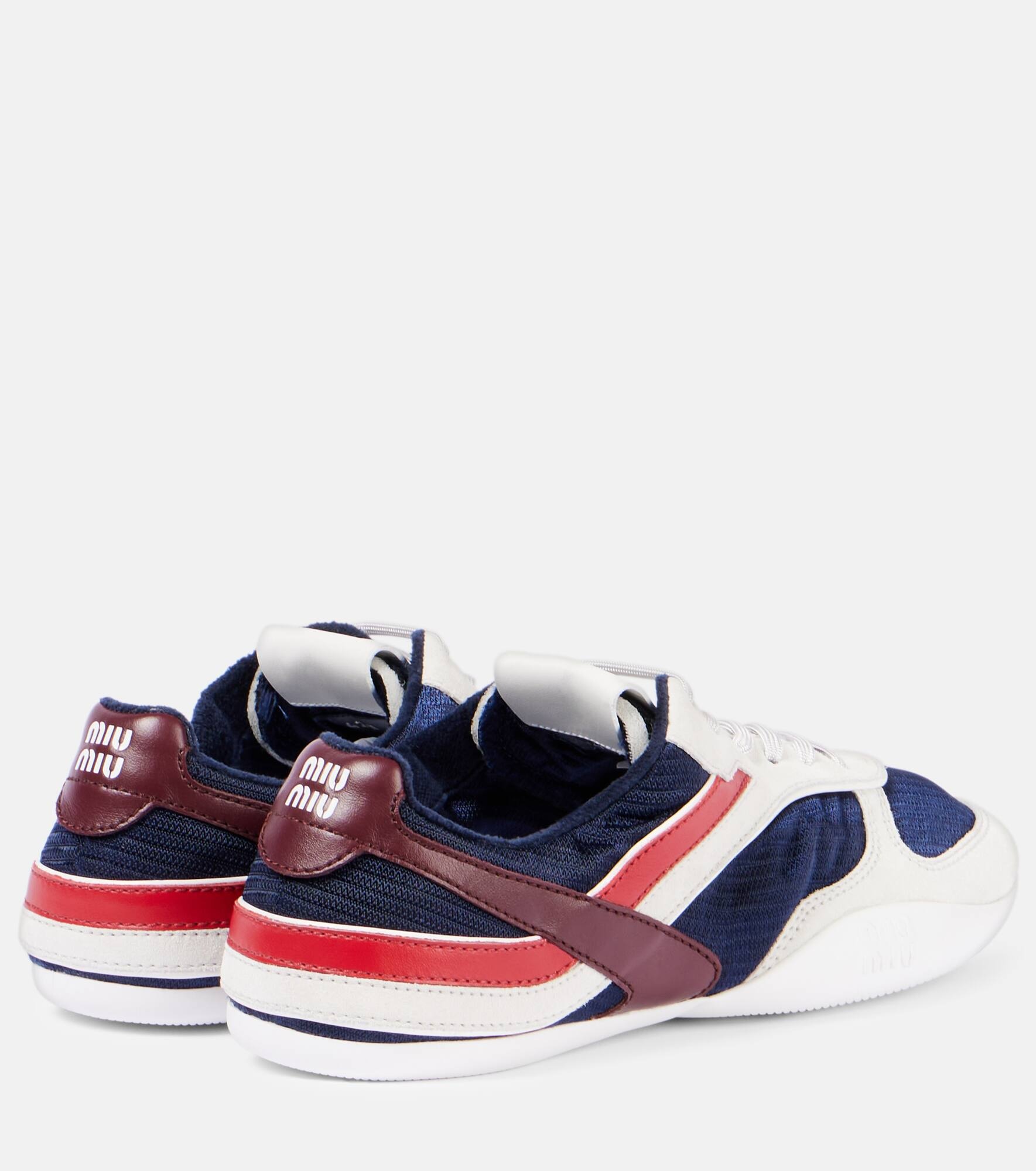 Gymnasium leather-trimmed sneakers - 2