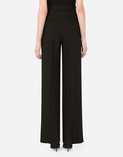 Dolce & Gabbana Wool twill palazzo pants outlook