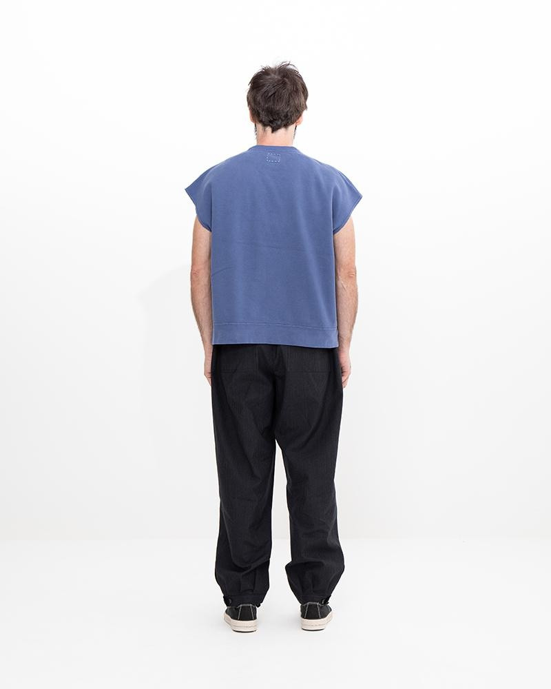 MONDO SWEAT S/L DMGD (U.D.) BLUE 4