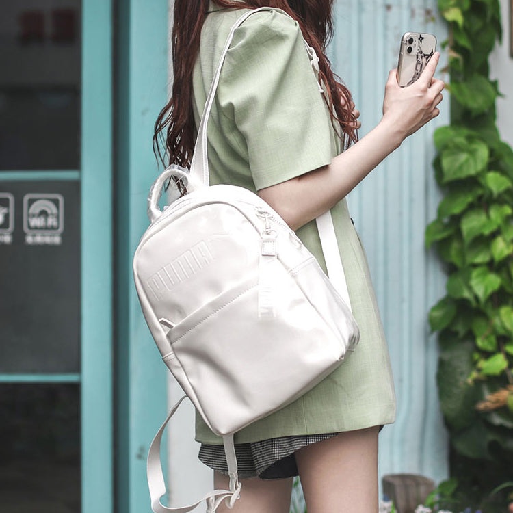 (WMNS) PUMA Prime Premium Backpack 'White' 076995-01 - 4