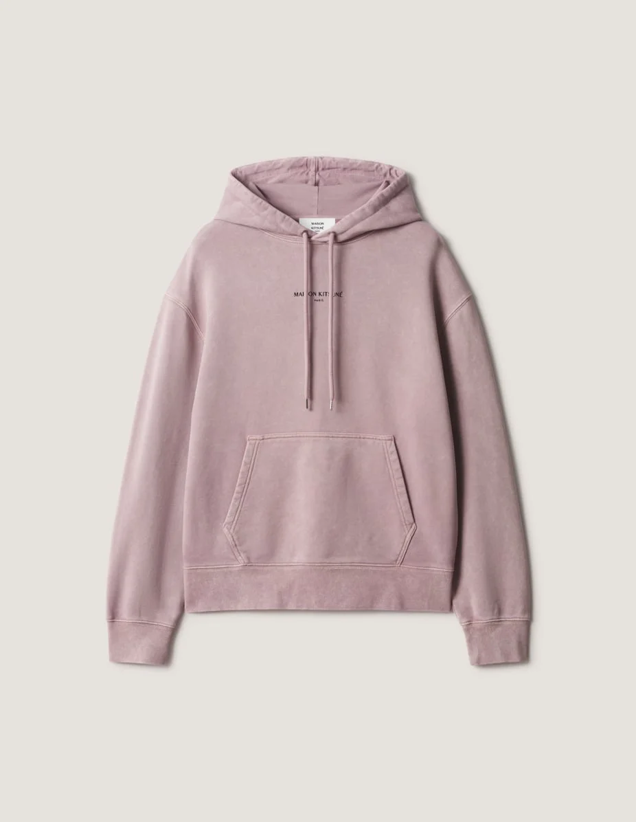 MAISON KITSUNE PARIS FADED COMFORT HOODIE - 1