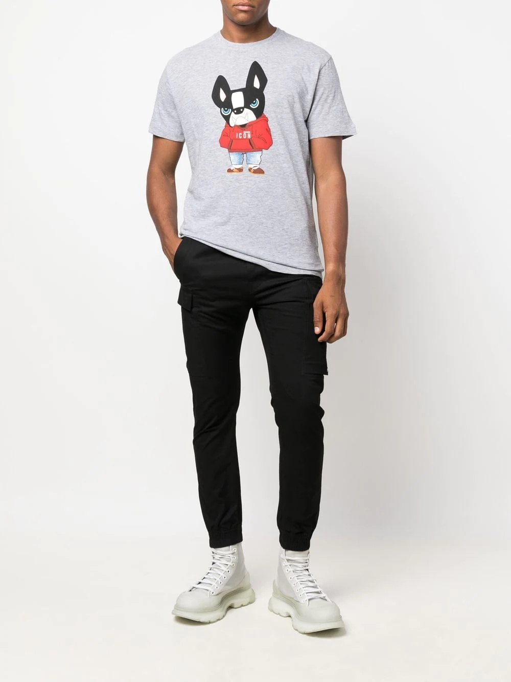 cartoon short-sleeve T-shirt - 2