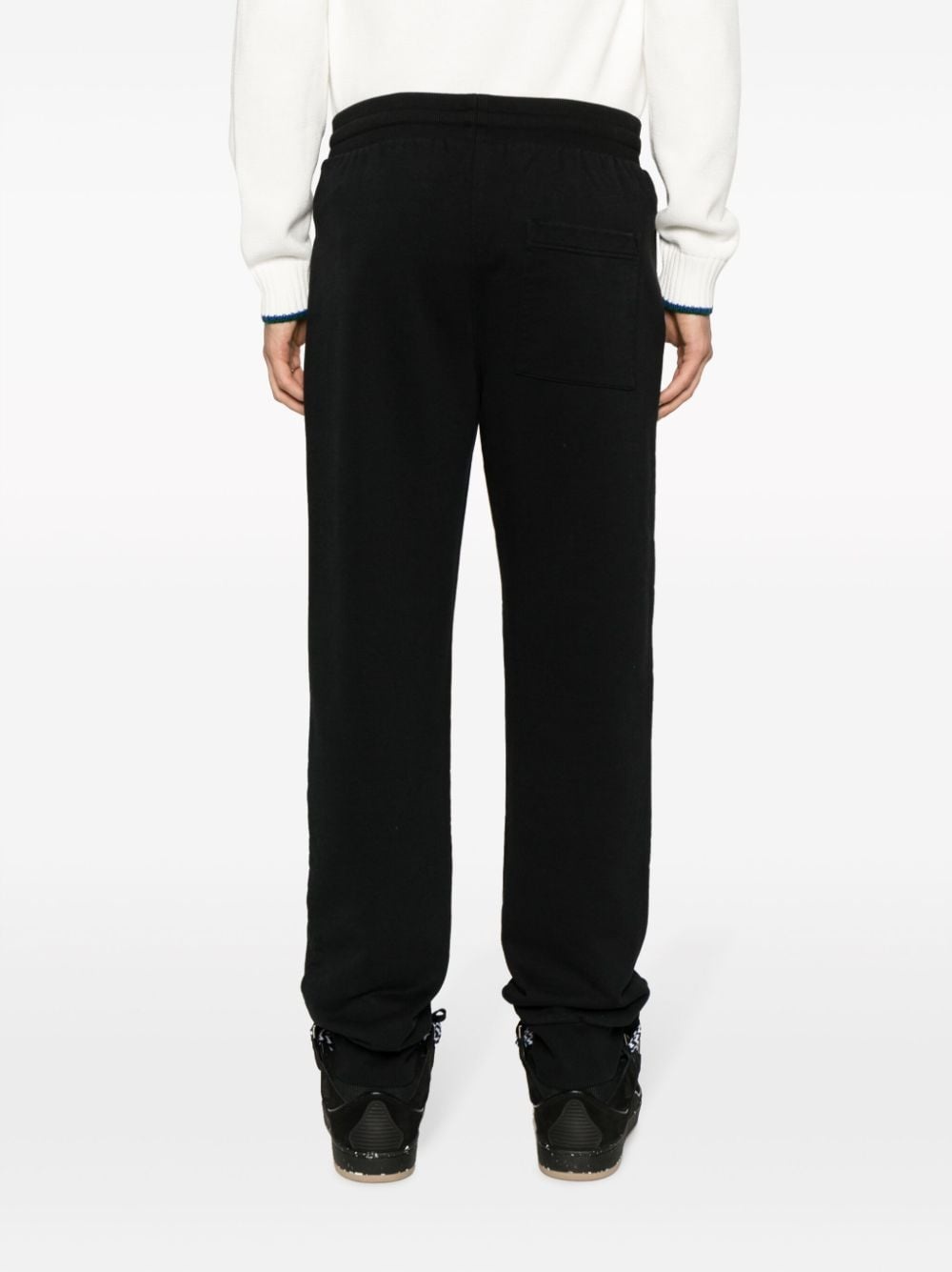 Rainbow Crayon Temple-embroidery track pants - 4