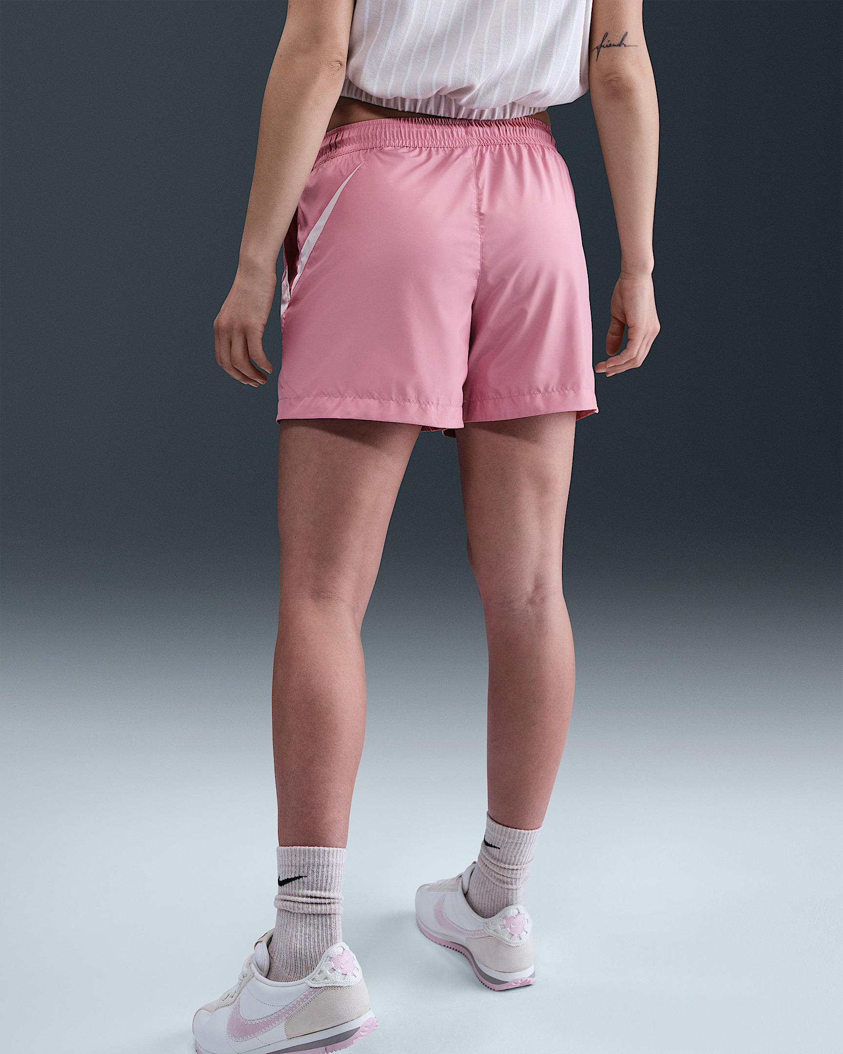 Nike Sportswear Classic Women's Mid-Rise 5" Woven Logo Shorts - 3