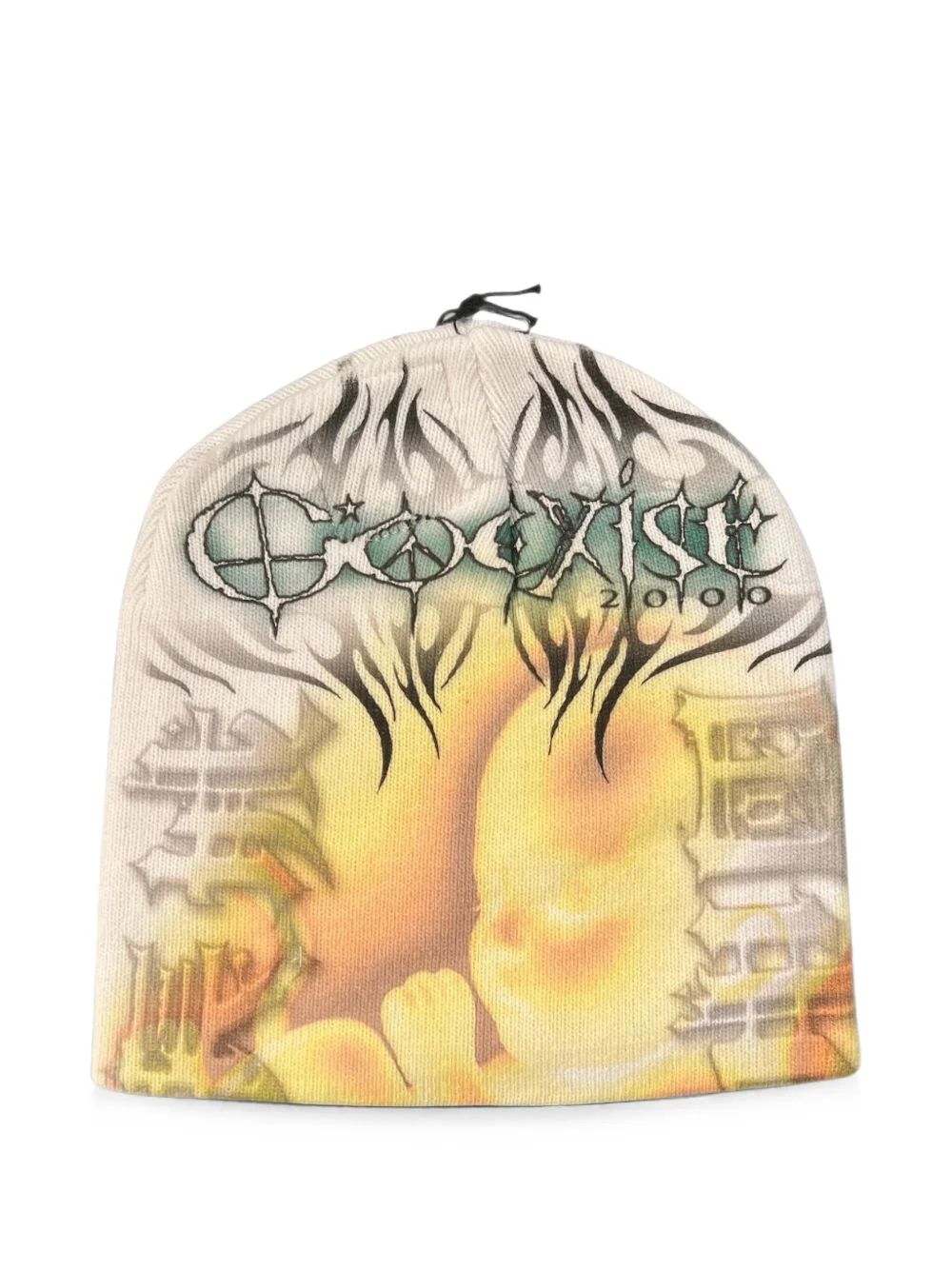 Fetus graphic-print beanie hat - 1