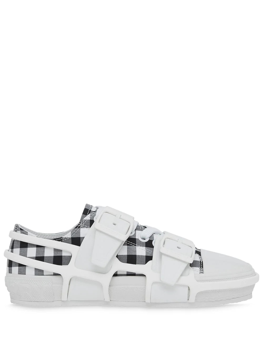 Webb gingham sneakers - 1