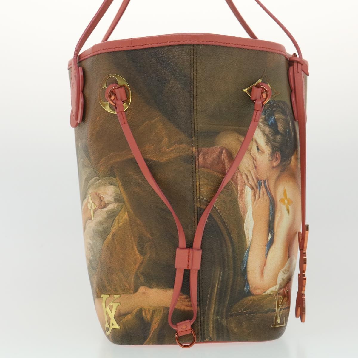 LOUIS VUITTON Masters Collection Neverfull MM Tote Boucher Pink M43357 - 4