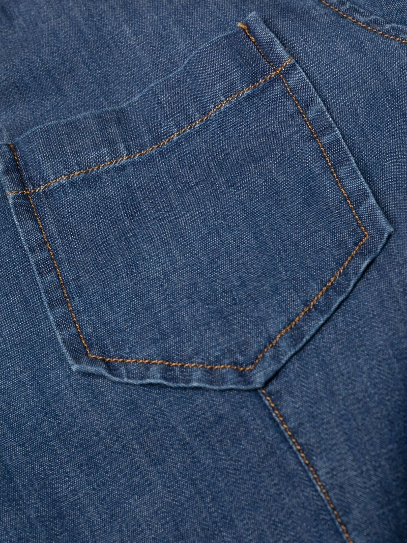 denim maxi shirt dress 7