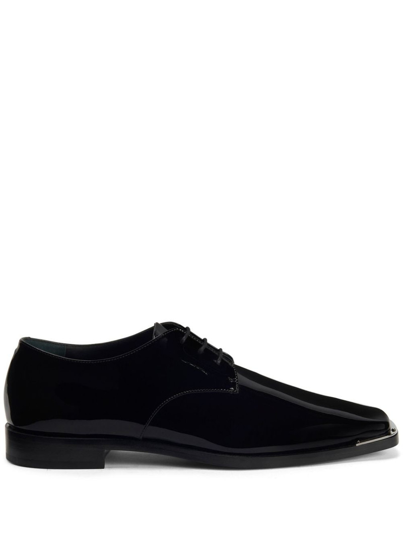 Westport patent-leather lace-up shoes 1