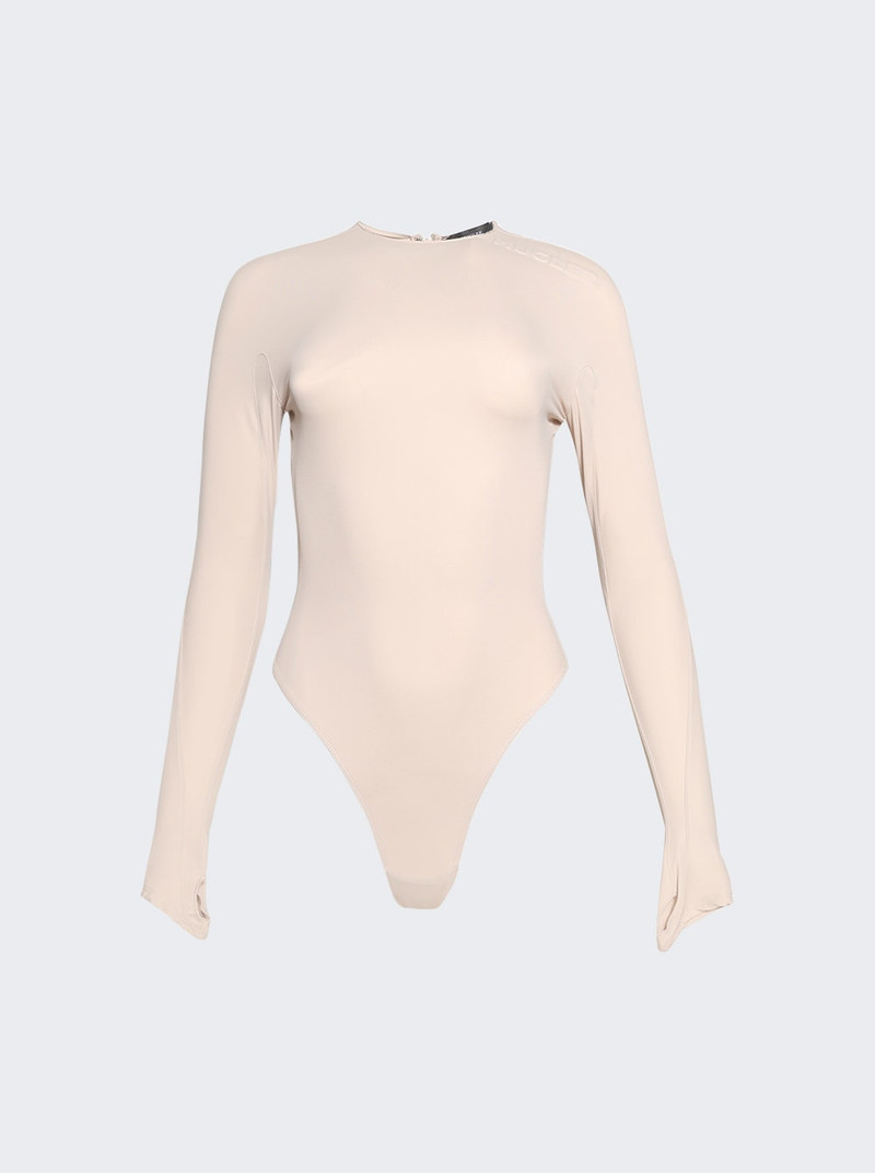 Shoulder Logo Bodysuit Cement 1