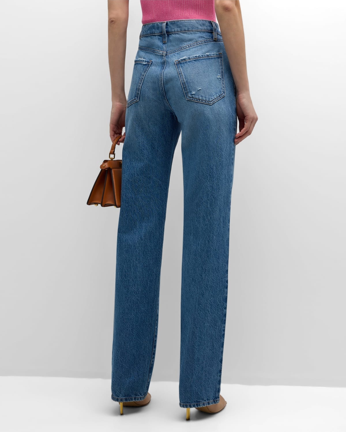 Le Jane Straight-Leg Jeans - 6