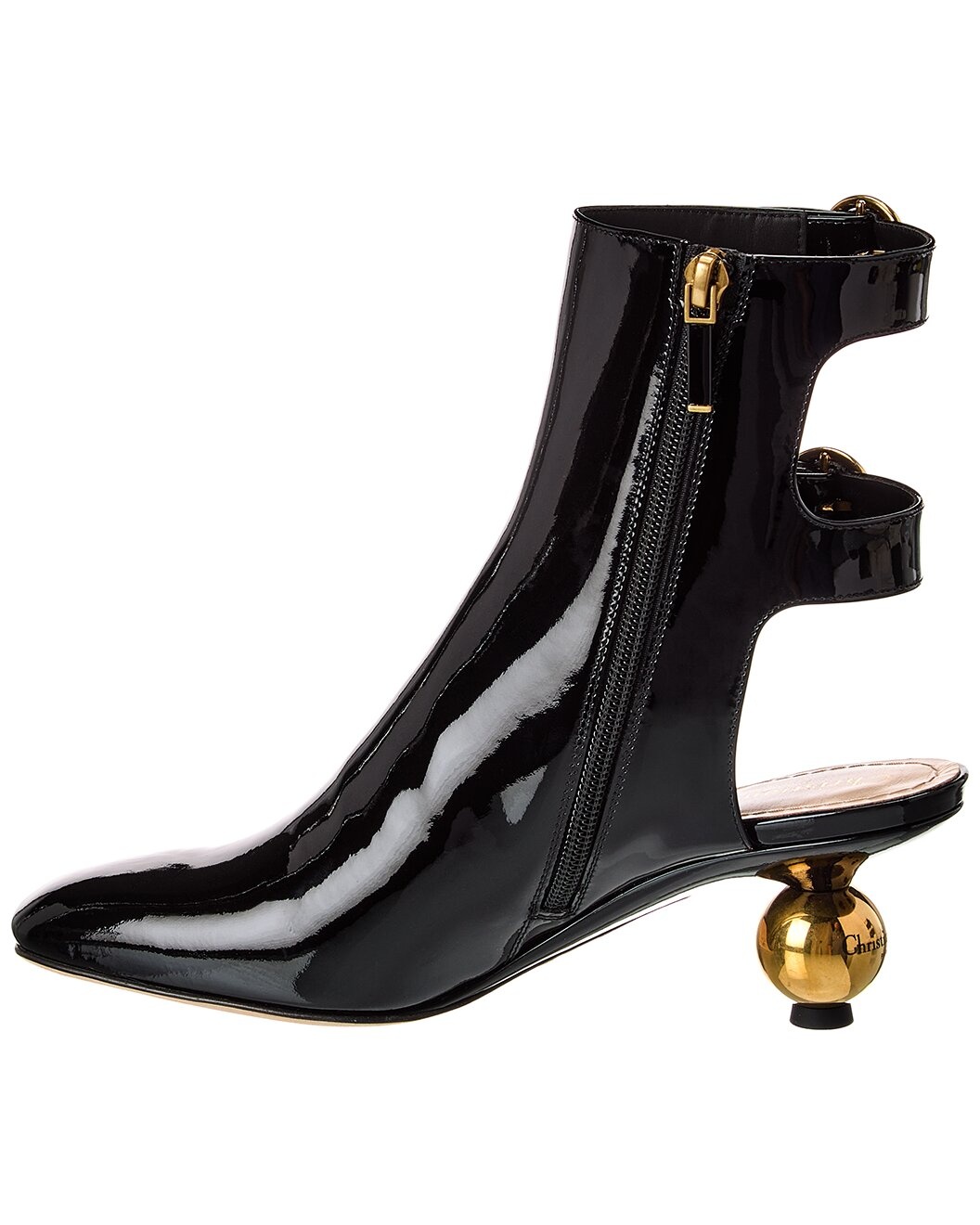 Dior D-Idole Patent Bootie - 2