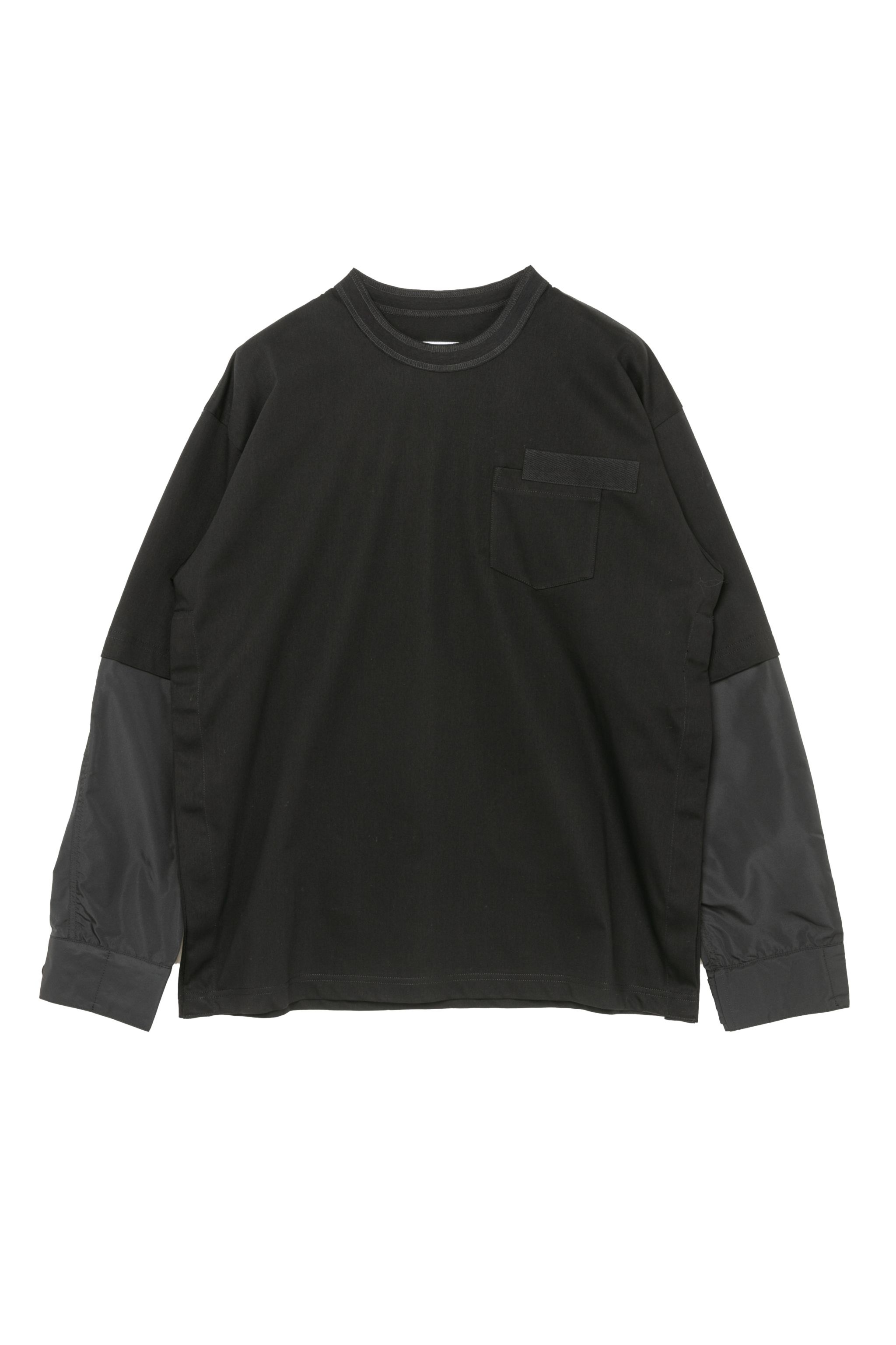 Cotton Jersey L/S T-Shirt - 1