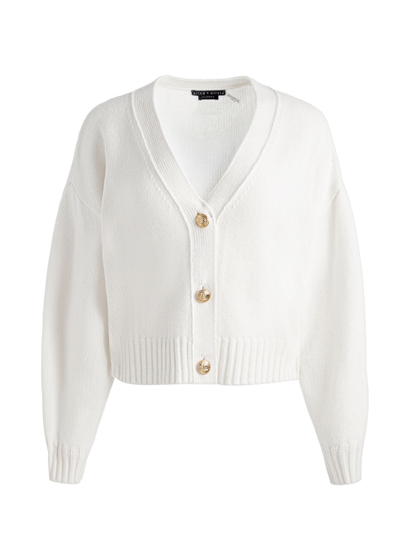 ATTICUS CROPPED CARDIGAN - 1