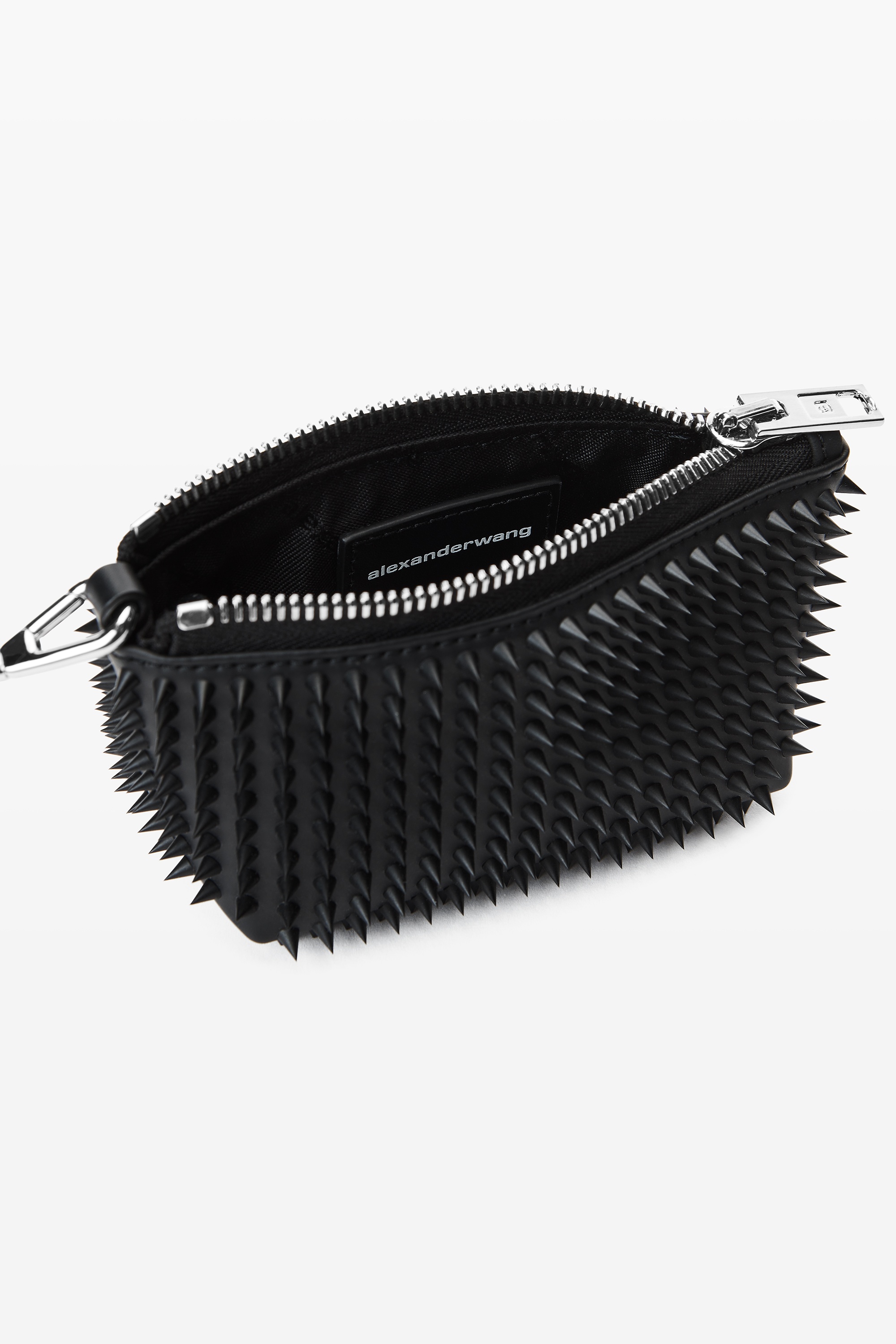 coin purse in rubberized spikes - 2