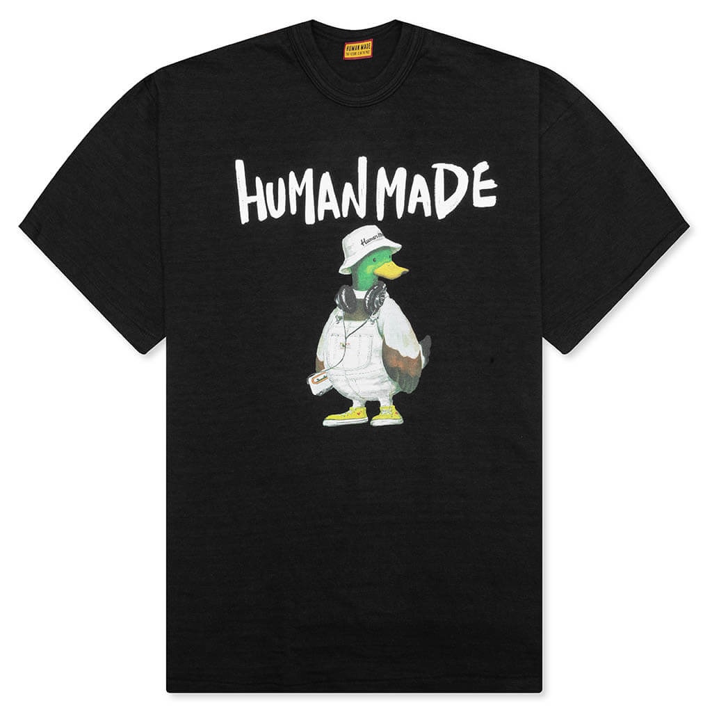#2914 T-SHIRT - BLACK - 1