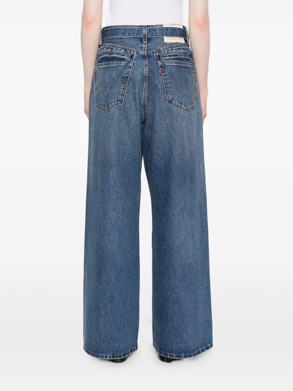 wide-leg jeans - 4
