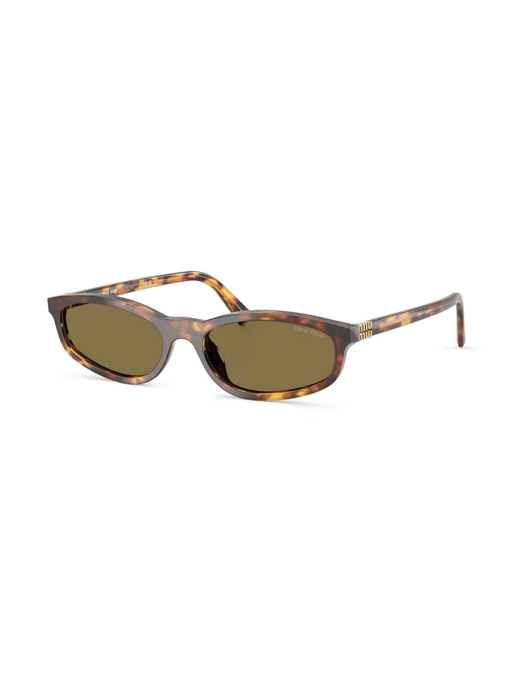 tortoiseshell-effect sunglasses - 2