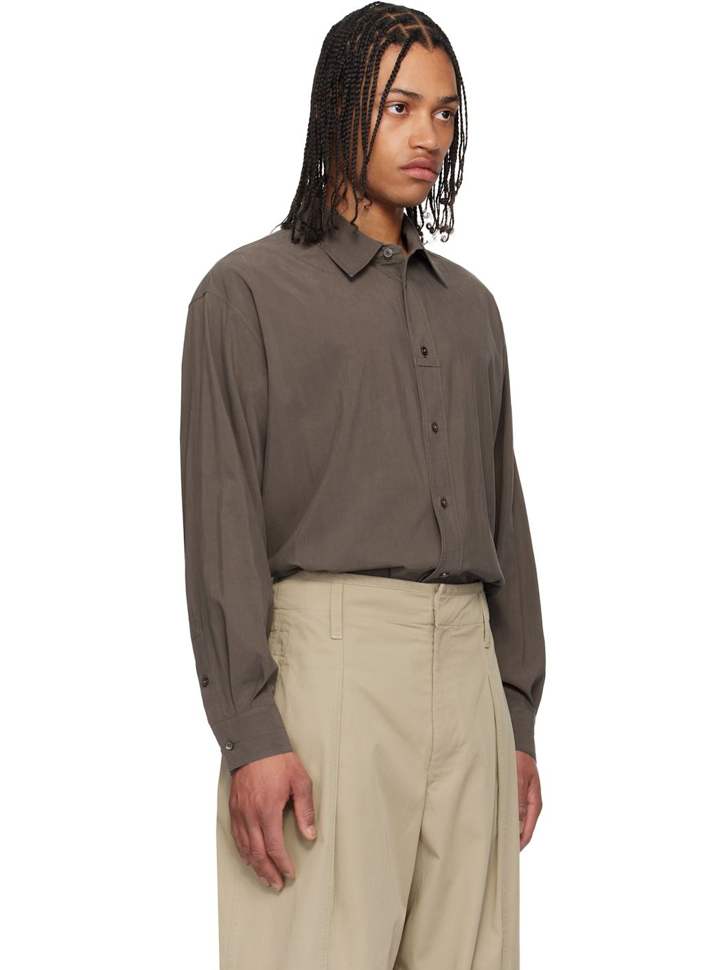 Brown Loop Shirt - 2