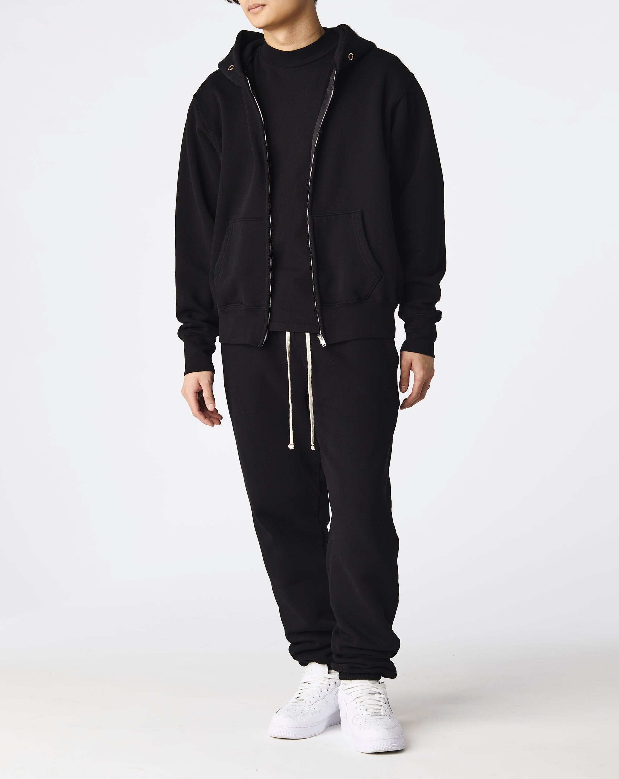 Cropped Zip Hoodie - 2