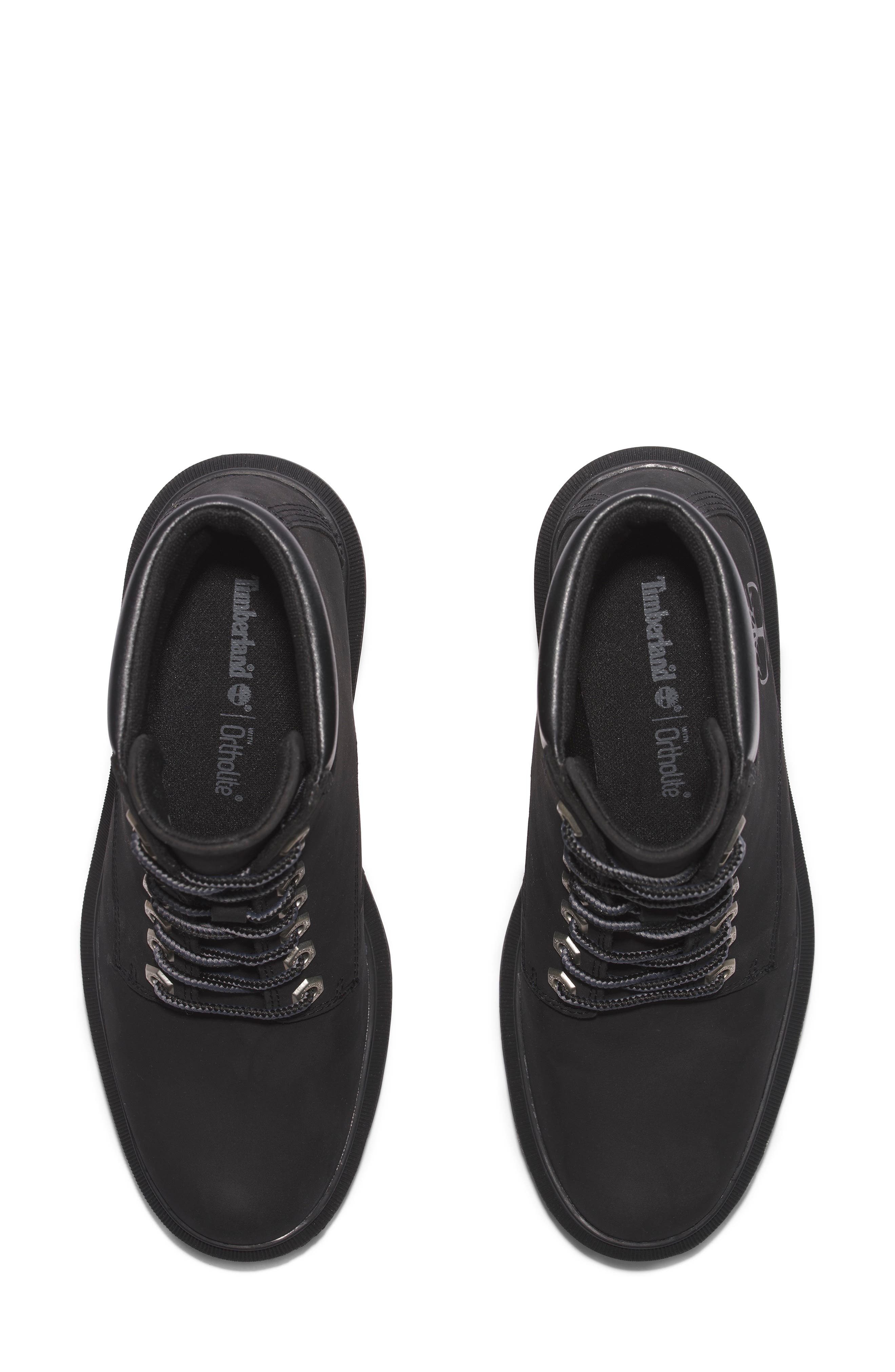 Timberland Allington Heights Water Resistant Boot in Black Nubuck at Nordstrom - 3