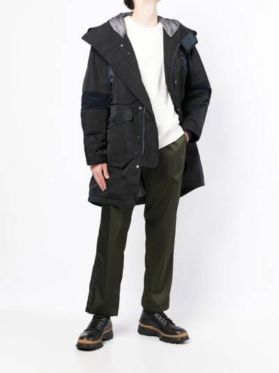 White Mountaineering padded parka coat outlook