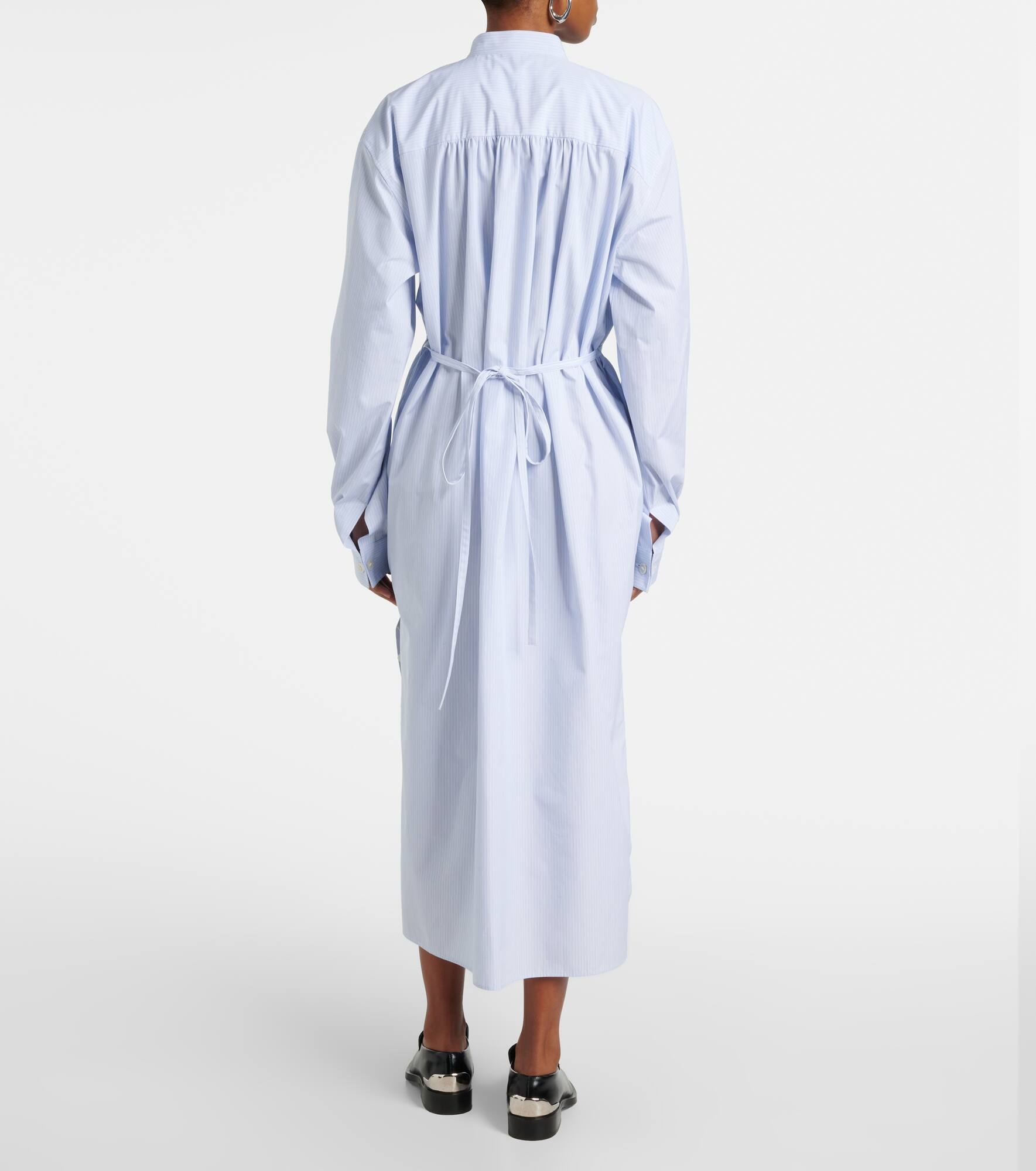 Cotton shirt dress - 3