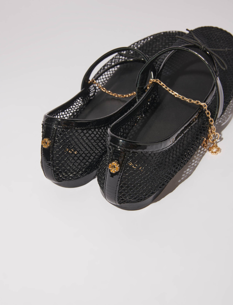 Mesh ballet flats 4