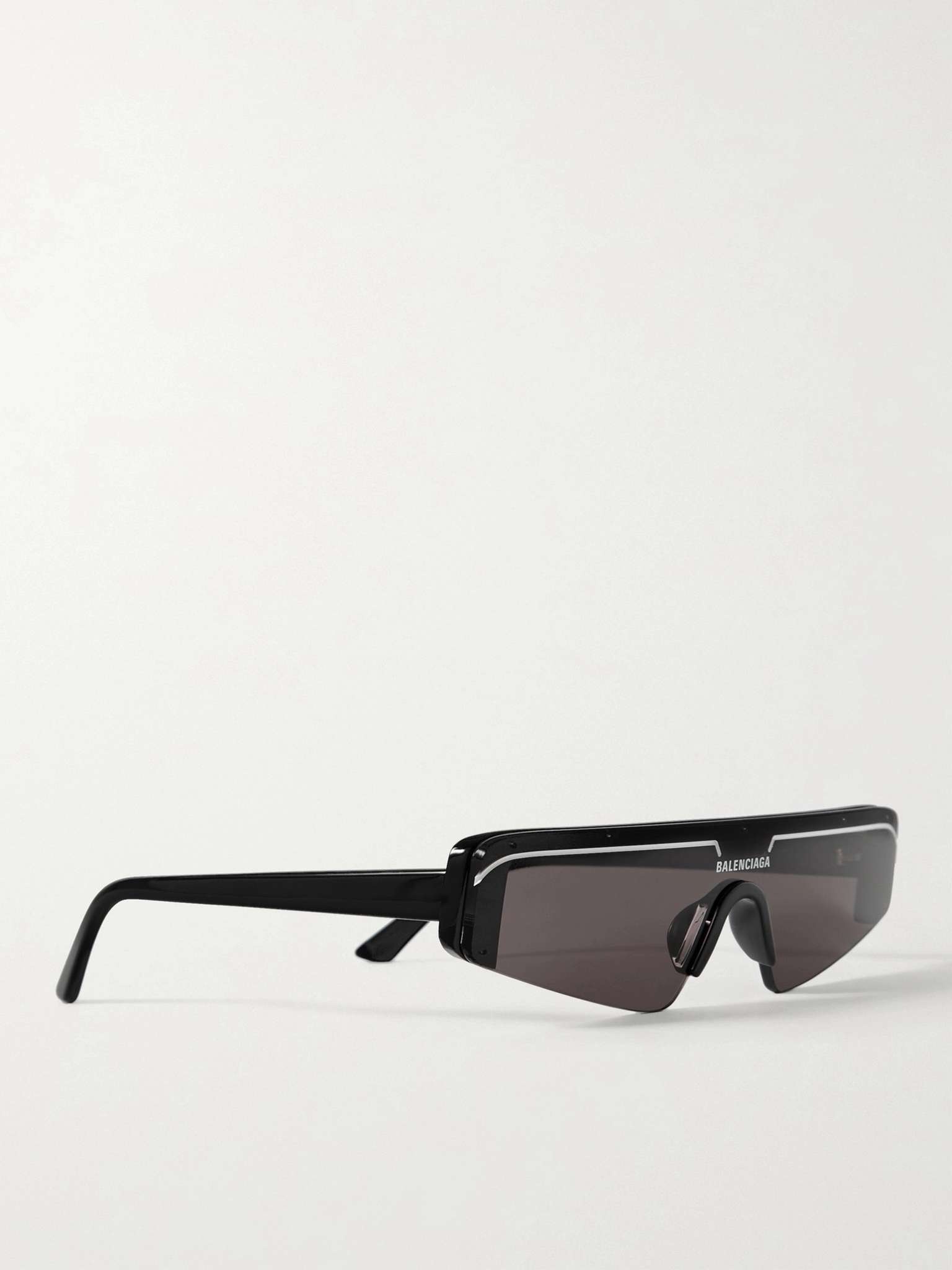 Ski Rectangle-Frame Enamelled Acetate Sunglasses - 3