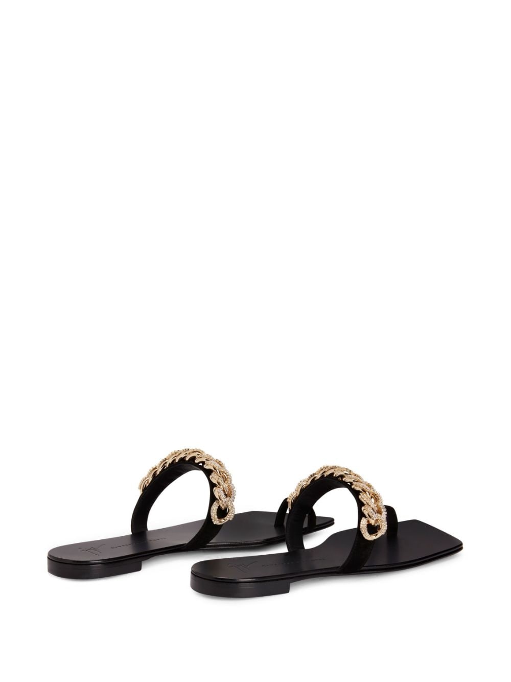 Berenicee Chain leather sandals - 3