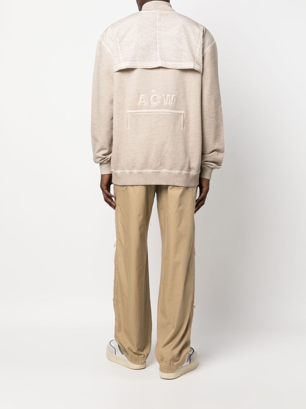 zip-Up "Bone" hoodie - 2