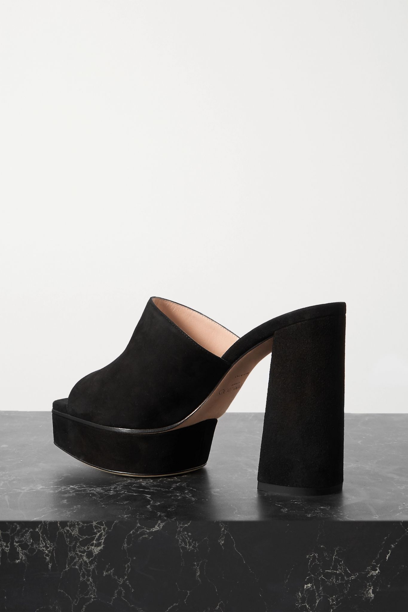 Bethen 115 suede platform mules - 3